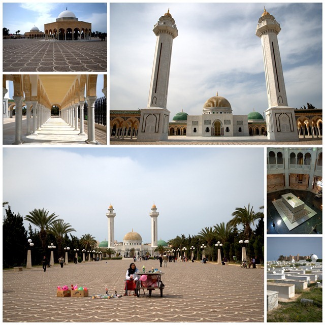 Mausoleum of the Great Man Habib Bourguiba . Monastir . Tunisia
