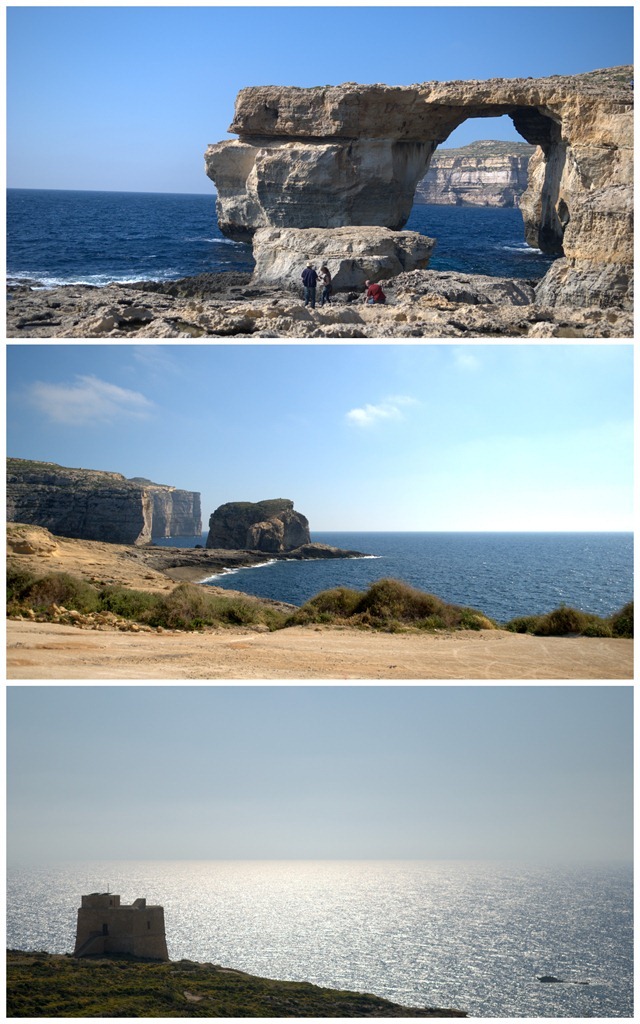 Azure Window and Fugus Rock . Gozo . Malta