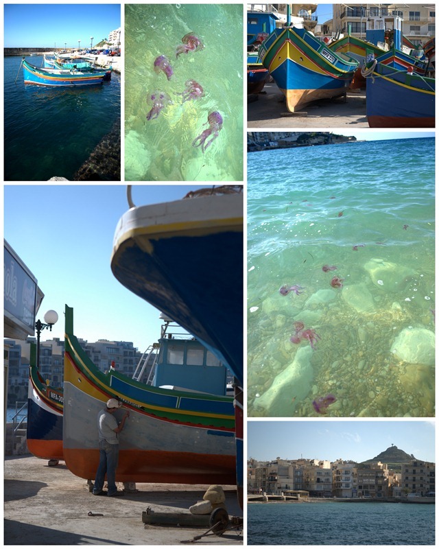Marsalforn . Gozo . Malta