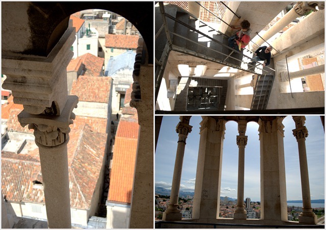 Inside the Bell Tower . Split . Croatia