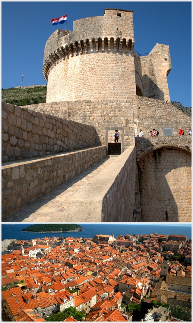City Wall . Dubrovnik . Croatia
