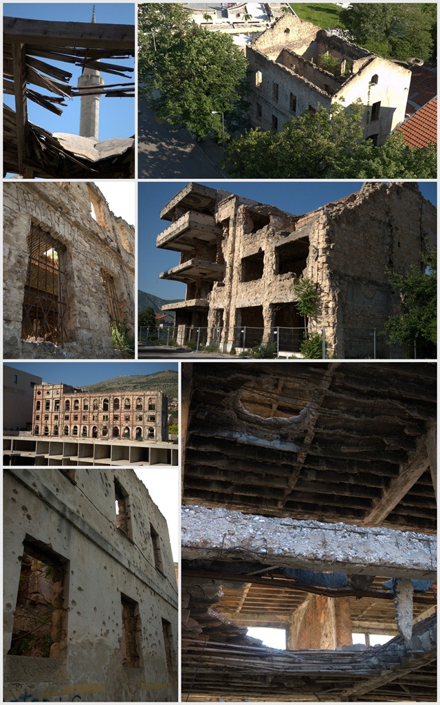 War Remains . Mostar . Bosnia & Herzegovina