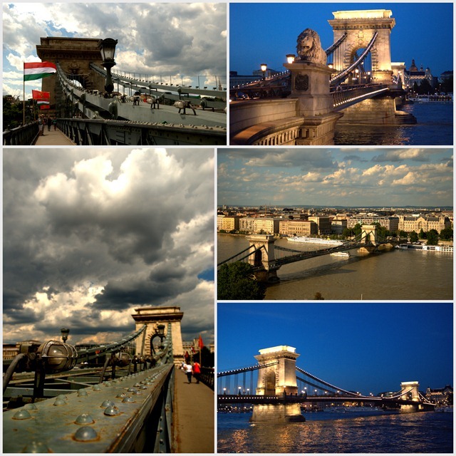 Chain Bridge . Budapest . Hungary
