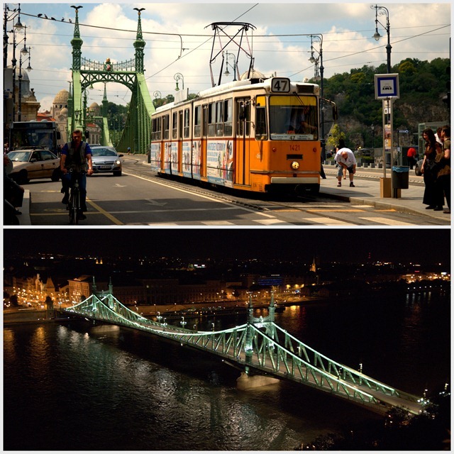 Independence Bridge . Budapest . Hungary